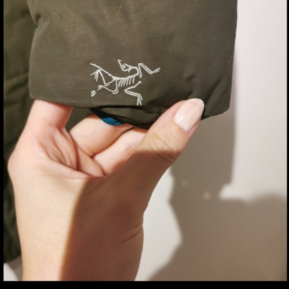 Arc'teryx outdoor navy green patera parka small wind rain and snow proof - Picture 5 of 14